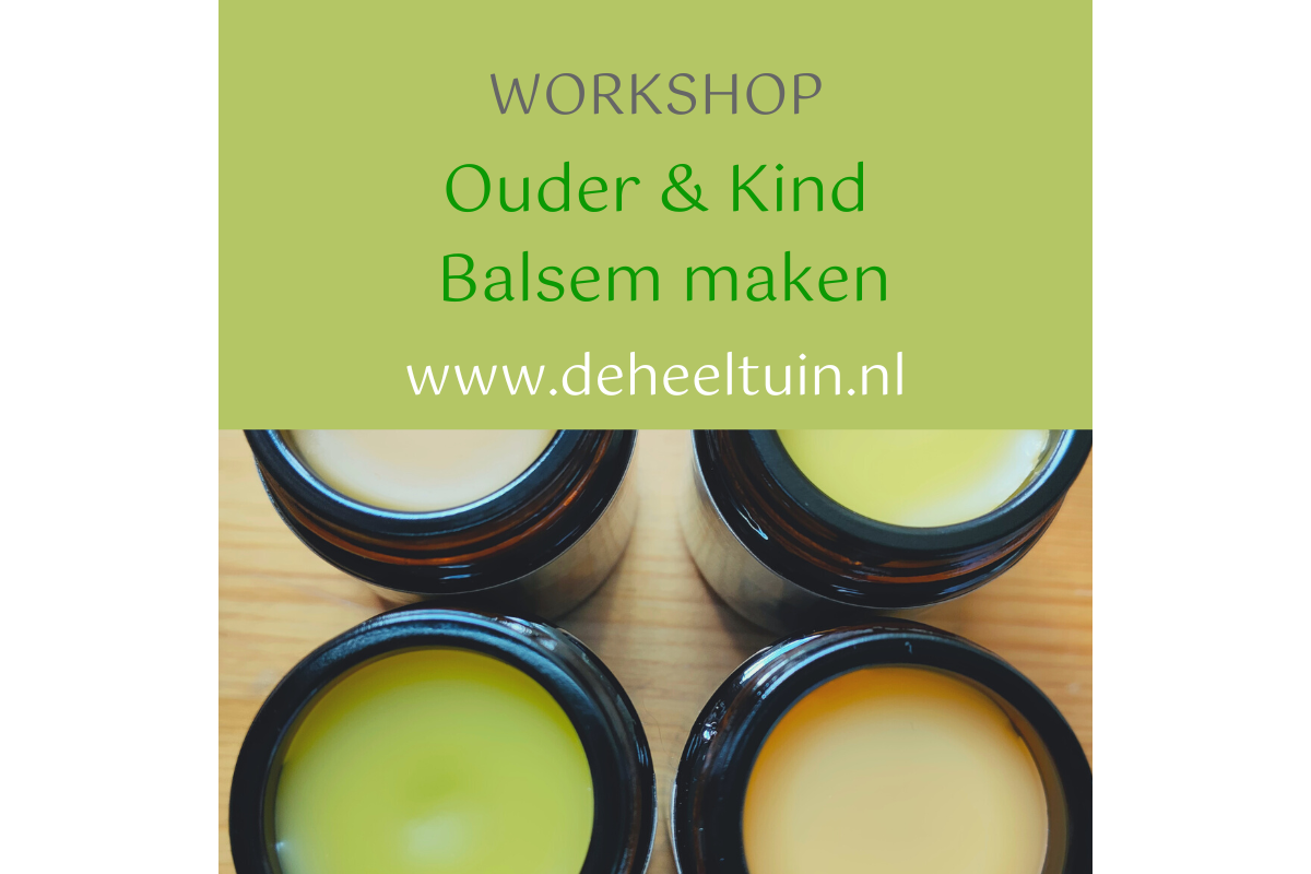 Workshop Ouder & Kind Balsem maken