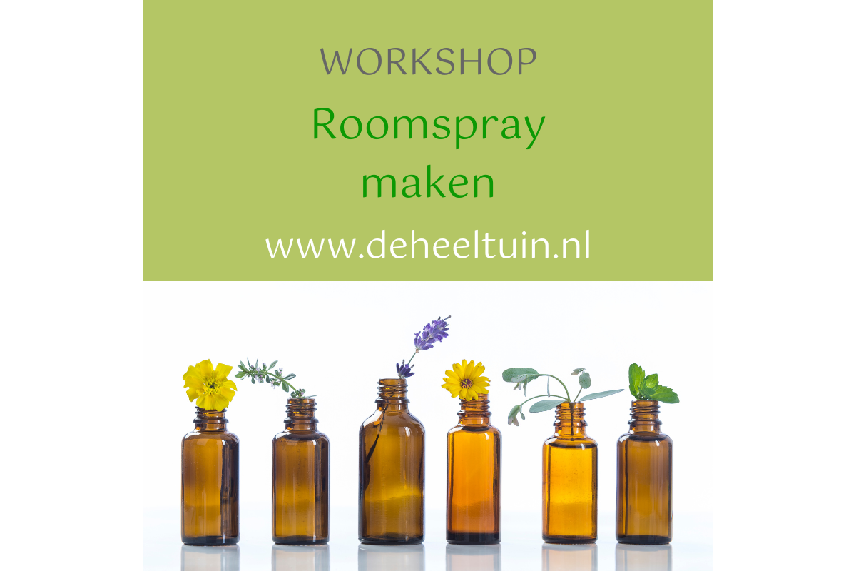 Workshop Roomspray maken